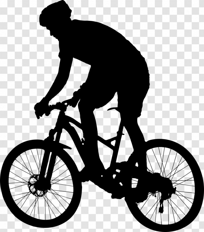 Cycling Bicycle Silhouette Clip Art - Wheel Transparent PNG