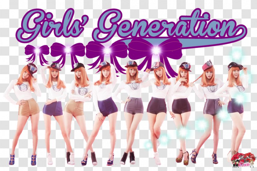 Girls' Generation Cheerleading Uniforms Logo - Flower - Girls Transparent PNG