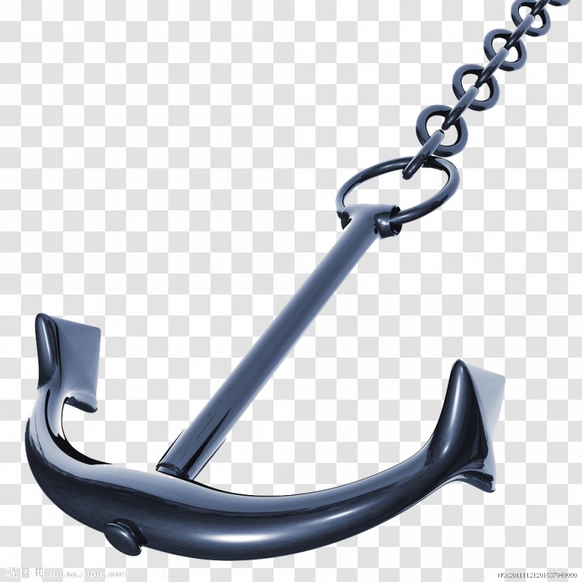 Anchor Euclidean Vector Icon - Stainless Steel - Ship Spear Recent Photo Transparent PNG