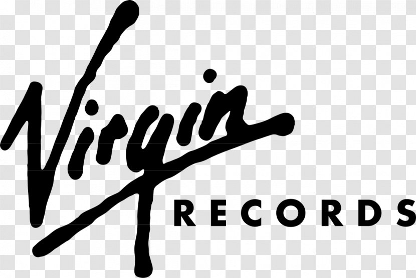 Virgin Records Group Record Label Logo EMI - Black And White - Design Transparent PNG