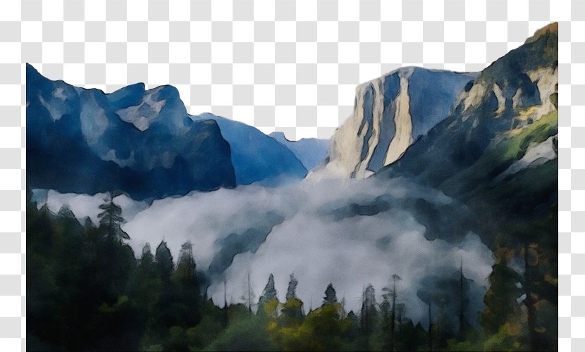 Mountainous Landforms Mountain Nature Range Natural Landscape - Ridge Sky Transparent PNG
