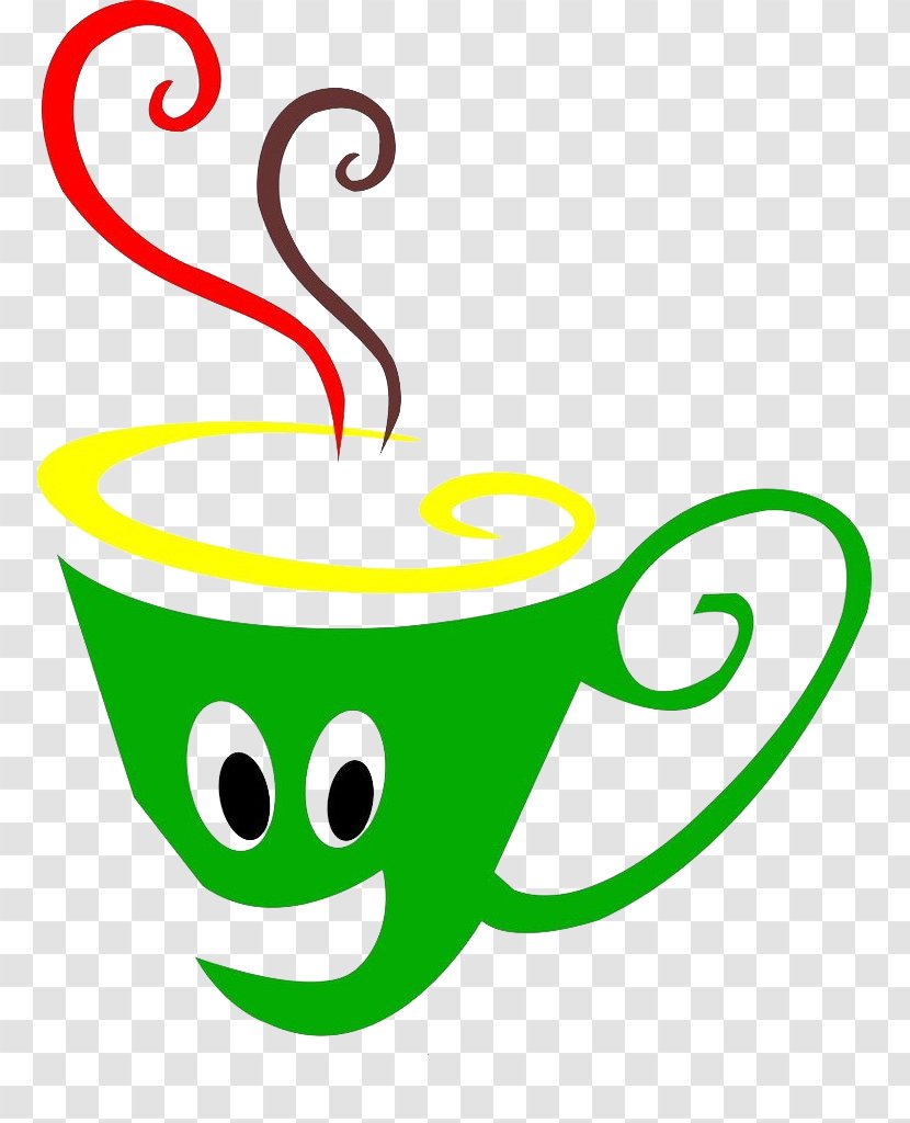 Coffee Cup - Silhouette - Cartoon Mug Transparent PNG