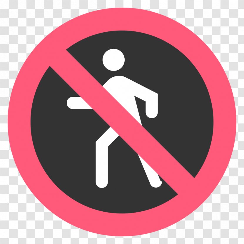 Emoji Symbol Pedestrian Sign Meaning - Unicode Transparent PNG