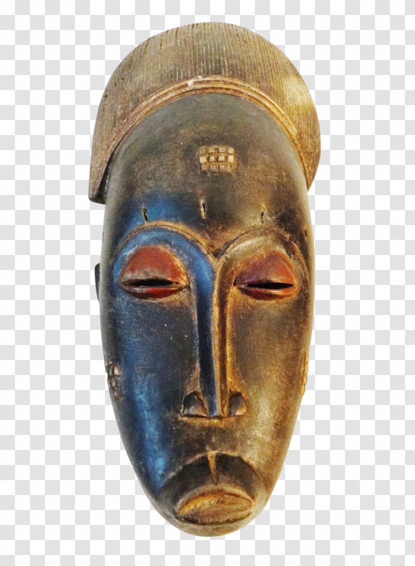 Wood Carving Mask Sculpture African Art - Statue Transparent PNG