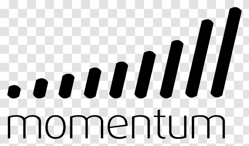 Logo Brand - White - Momentum Transparent PNG