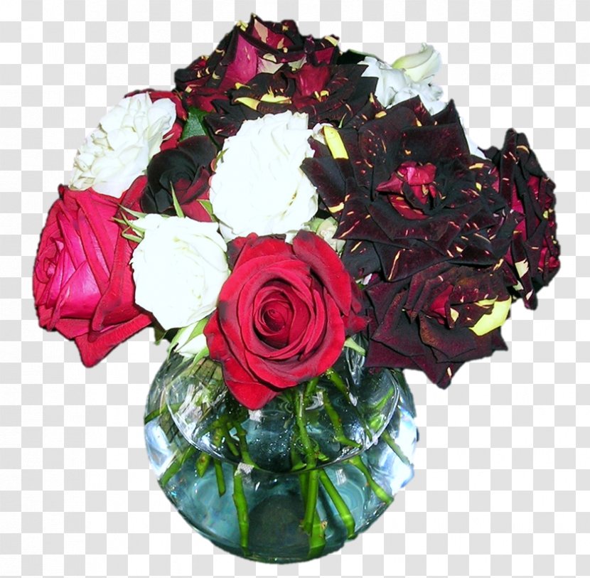 Garden Roses Cut Flowers Floral Design Flower Bouquet - Rose Transparent PNG