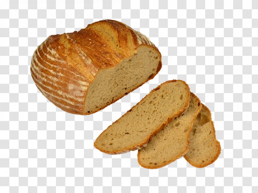 Rye Bread Zwieback Bakery Sourdough Sliced - Loaf Transparent PNG