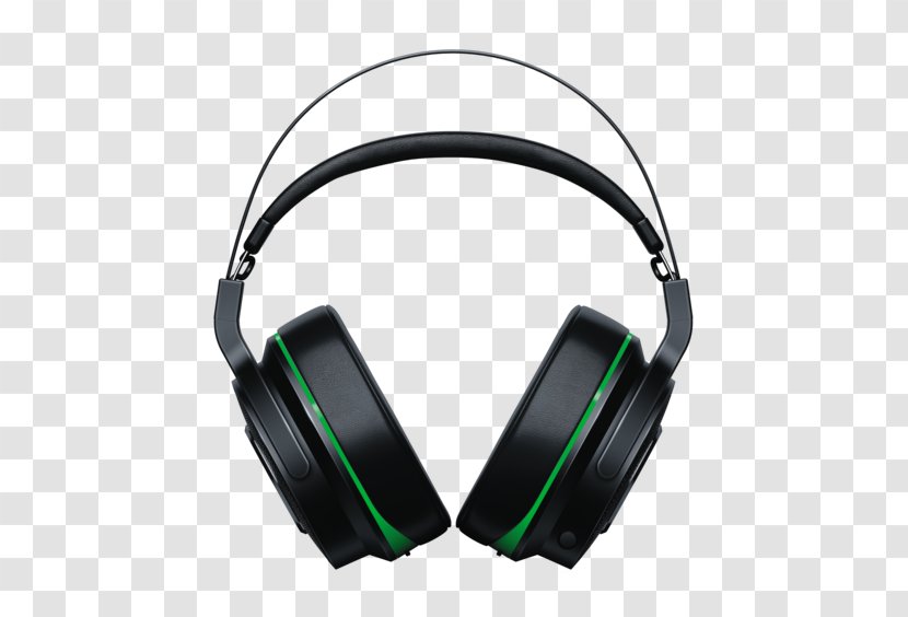 7.1 Surround Sound Xbox 360 Wireless Headset Headphones Razer Man O'War - Dolby Headphone - Led Ps4 Transparent PNG