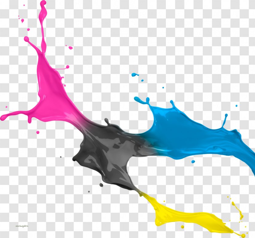 CMYK Color Model Painting Stock Photography - Printmaking - Paint Transparent PNG