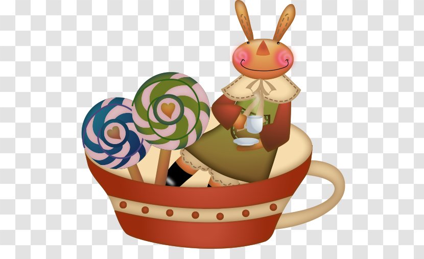 Coffee European Rabbit - Basket Transparent PNG