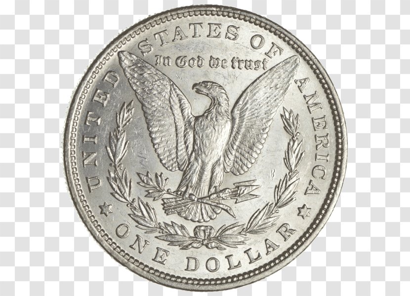 Quarter Silver Dollar Coin Morgan - Currency Transparent PNG