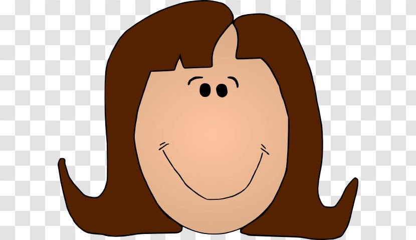 Woman Smiley Clip Art - Tree - Lady Nose Cliparts Transparent PNG