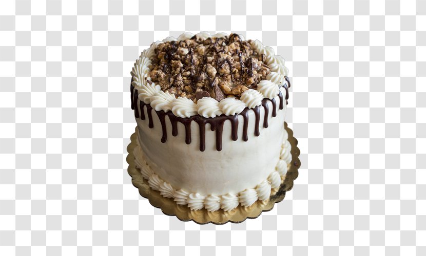Buttercream Cupcake German Chocolate Cake Snickers - Butter Transparent PNG