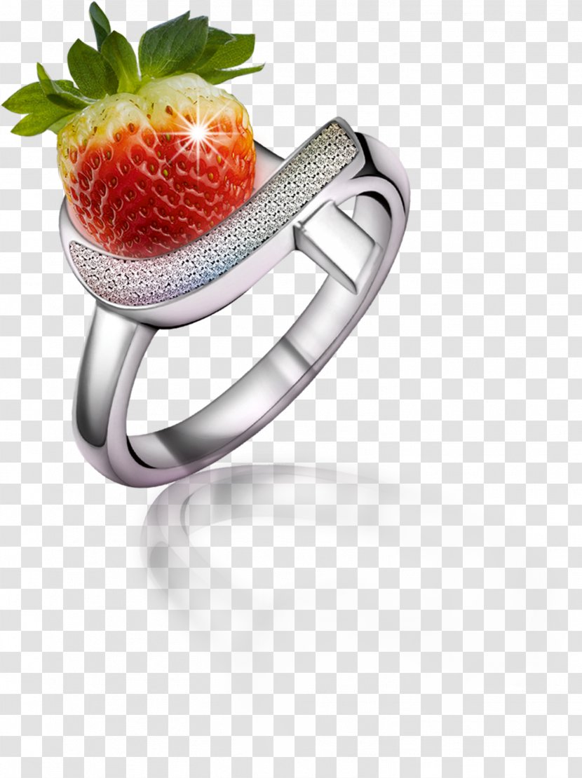 Strawberry Ring Creativity - Designer - Creative Design Transparent PNG