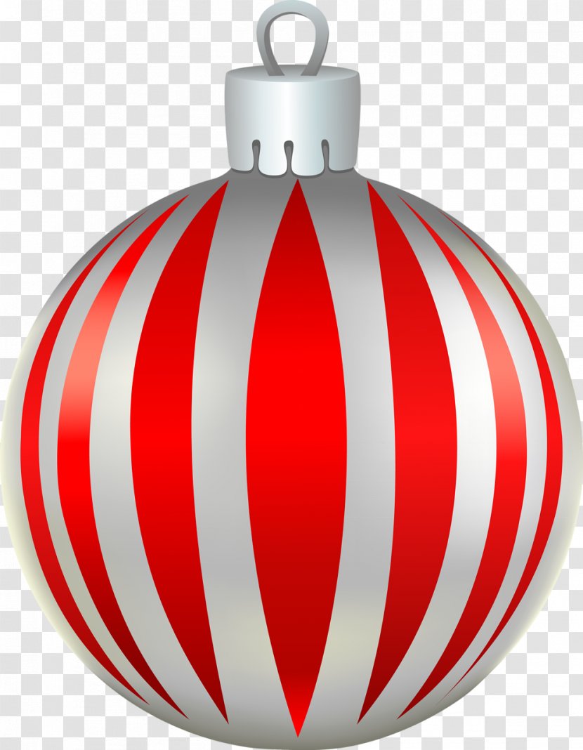 Red Christmas Ornament - Interior Design Transparent PNG