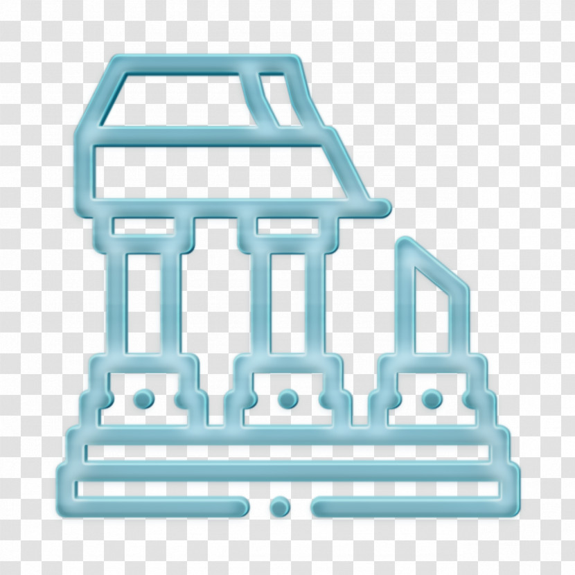 Ruin Icon Archeology Icon Ruined Icon Transparent PNG