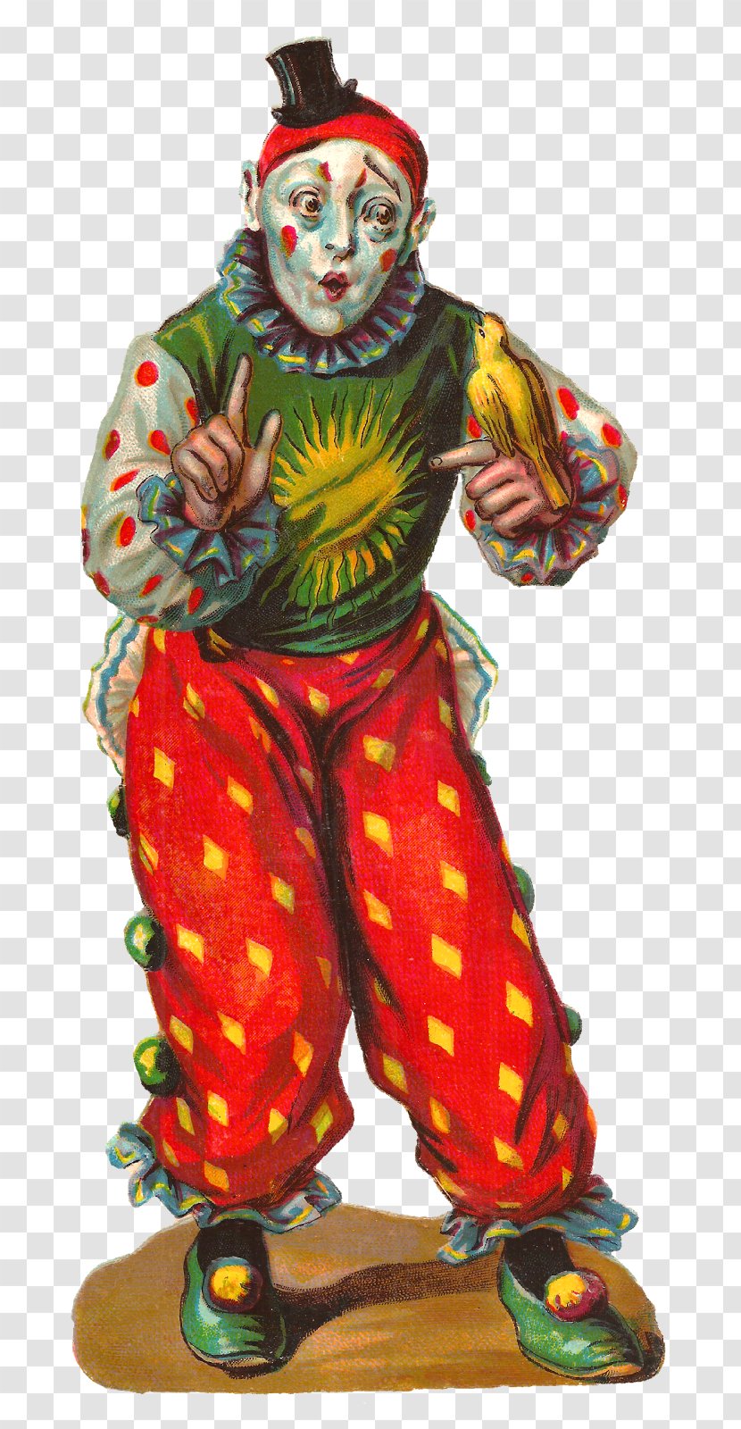 Circus Clown The Starring Britney Spears Harlequin - Drawing Transparent PNG
