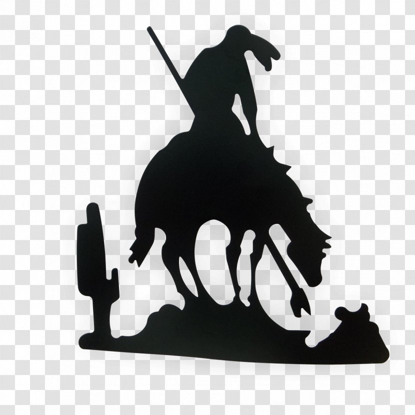 End Of The Trail Native Americans In United States Decal Paper Silhouette - Hanging Edition Transparent PNG