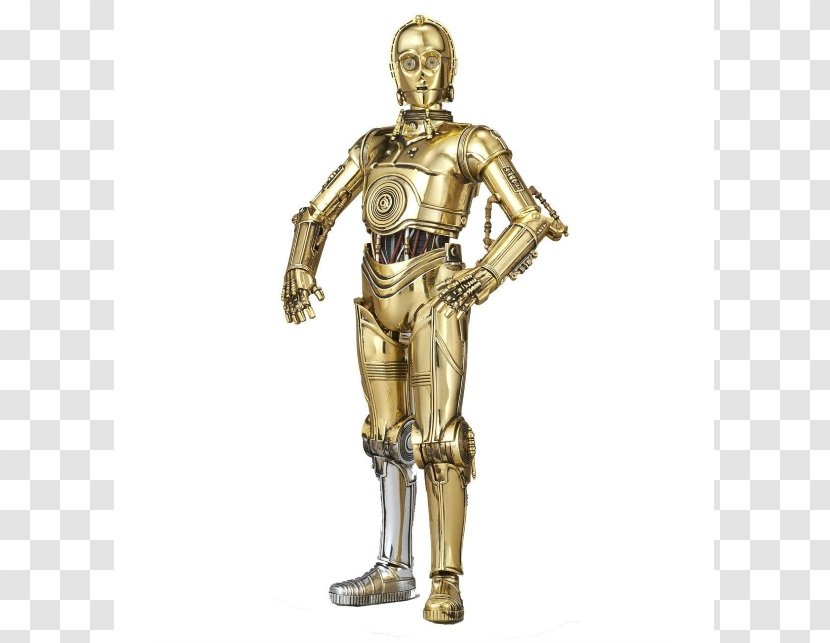 Bandai Star Wars 1/12 C-3po R2-D2 Plastic Model - Brass Transparent PNG