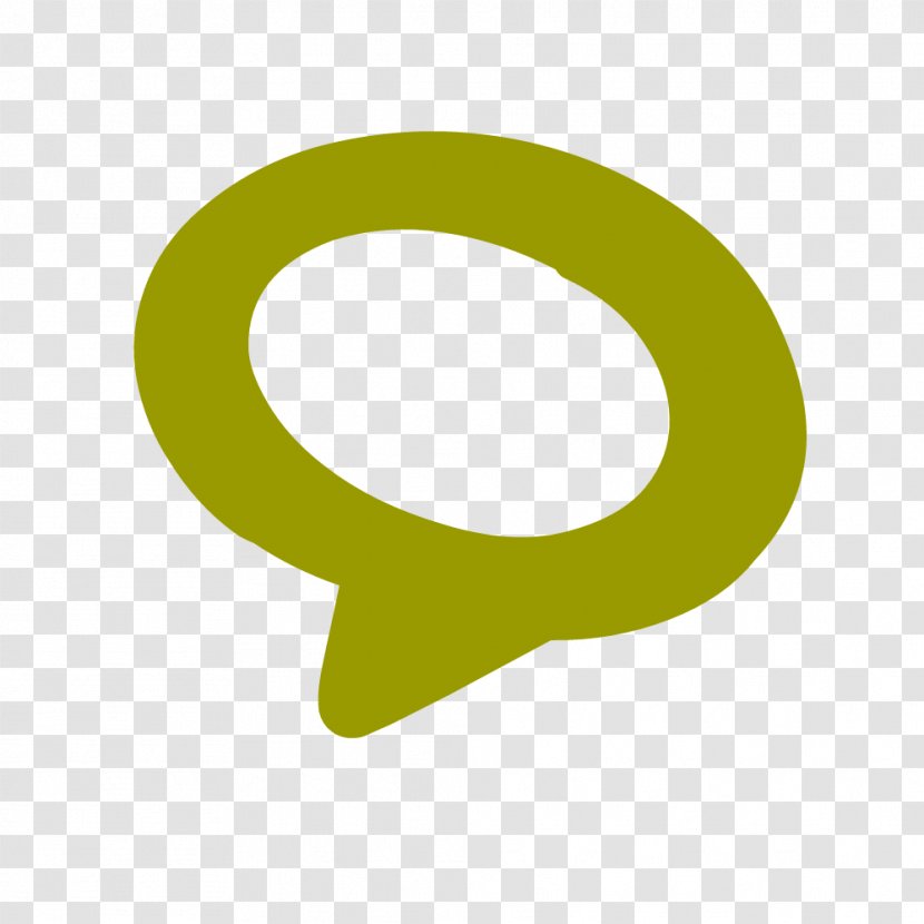 Social Logo. - Yellow - Oval Transparent PNG