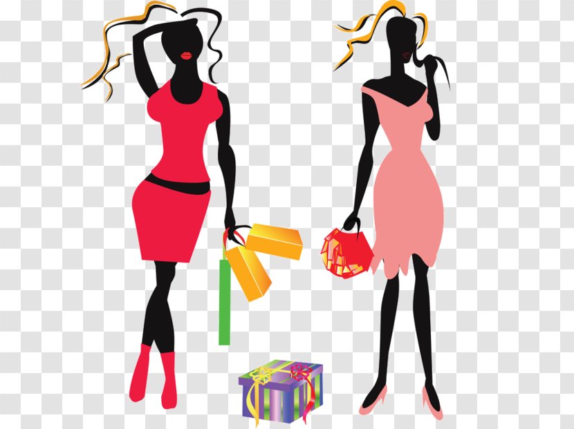 Illustration - Tree - Shopping Woman Transparent PNG
