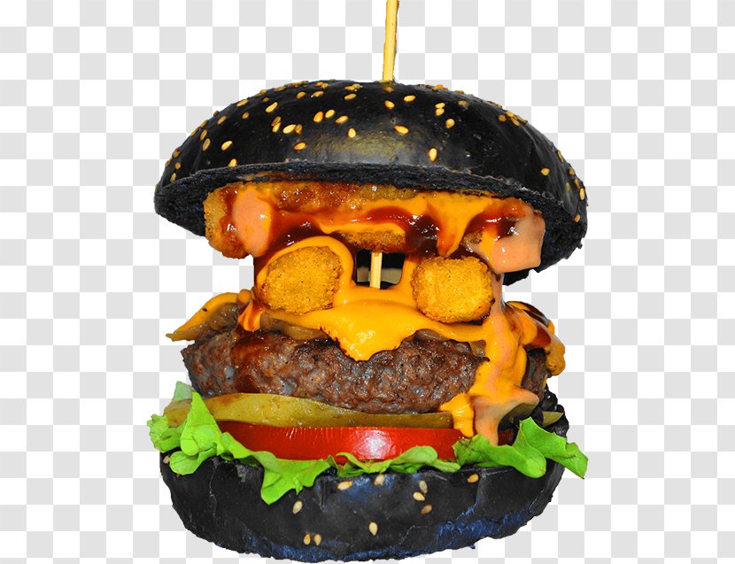 Cheeseburger Buffalo Burger Slider Buffalo's House Hamburger - American Food - Junk Transparent PNG