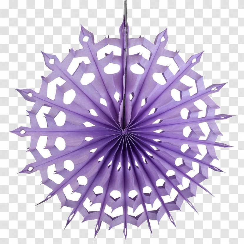 Paper Honeycomb Pom-pom Tissue Lantern - Symmetry - Lilac Transparent PNG