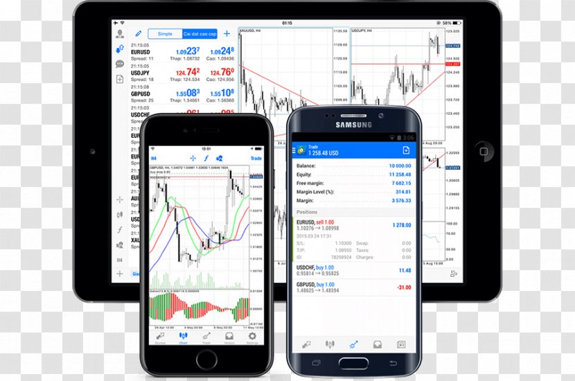 Smartphone Foreign Exchange Market Finance Investor Transparent PNG