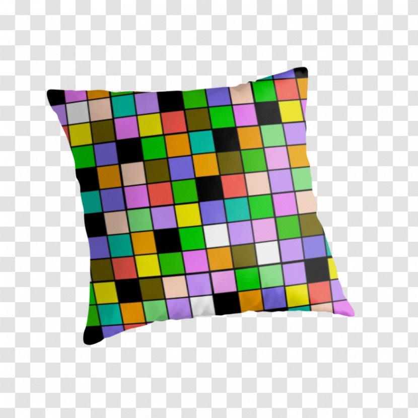 Throw Pillows Cushion Rectangle Square Pattern - Checkerboard Transparent PNG