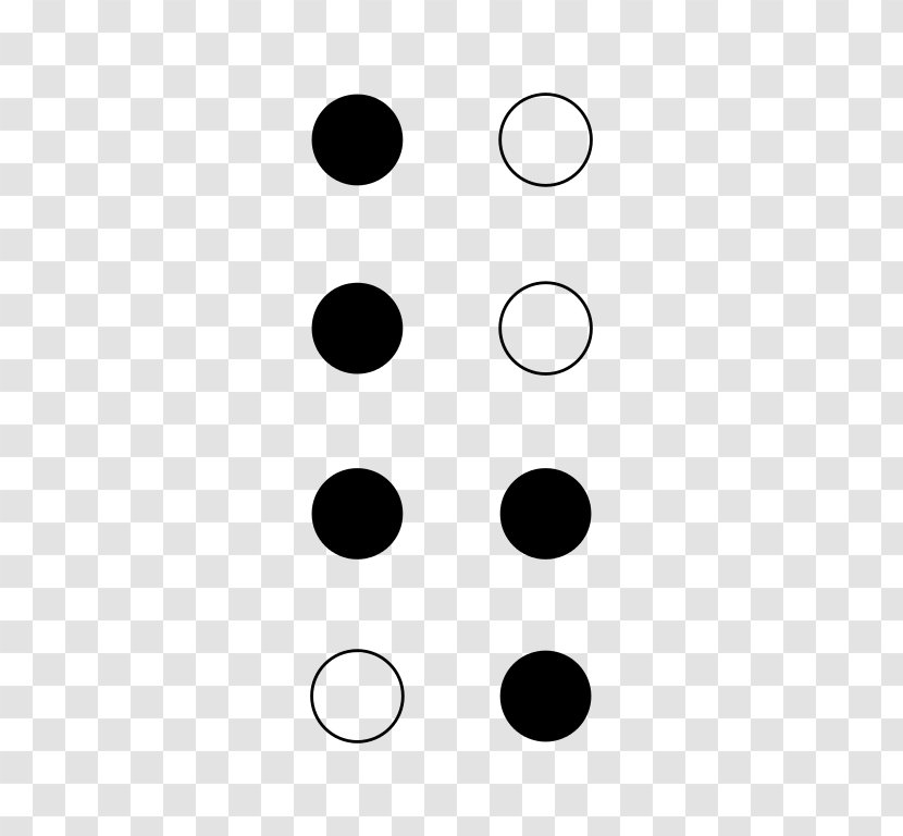 English Wikipedia Braille Encyclopedia Font - Area - Monochrome Transparent PNG