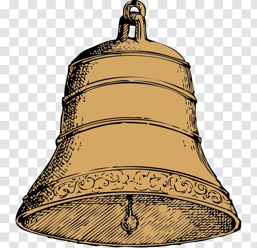 Liberty Bell Church Clip Art - Brass - Free Pictures Of Wedding Bells Transparent PNG