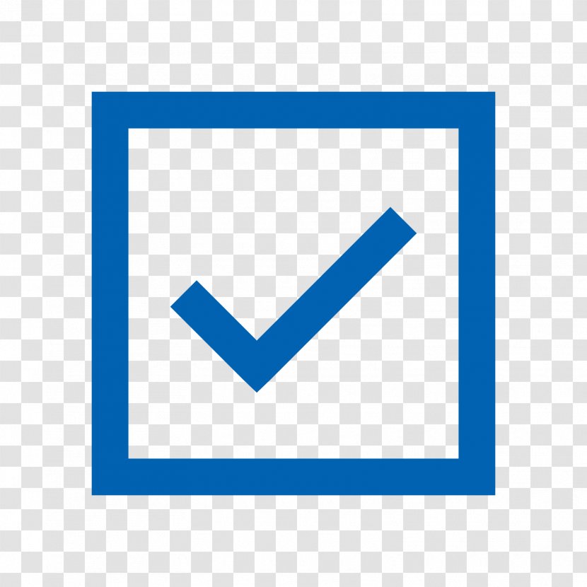 Check Mark Checkbox Clip Art - Business - Number Transparent PNG