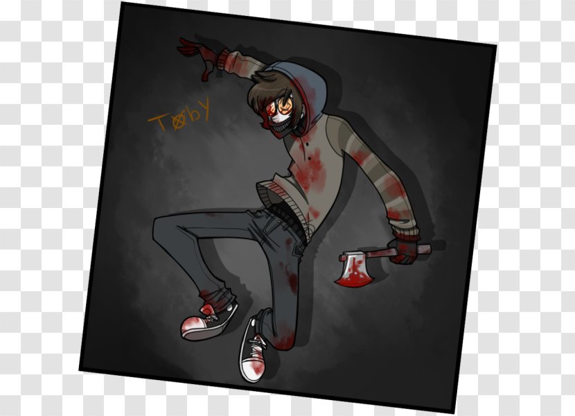 Creepypasta Laughing Jack Jeff The Killer Smiley - Silhouette - Ticci Toby Transparent PNG