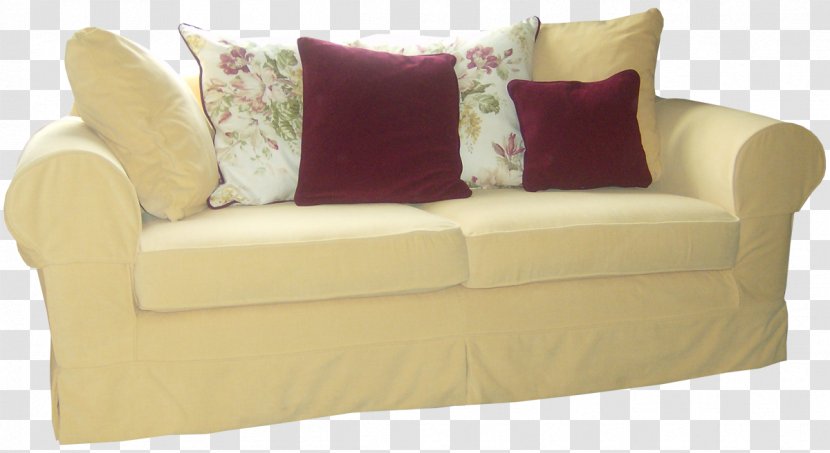Slipcover Couch Cushion Furniture Chair - Bolster - High-end Sofa Transparent PNG