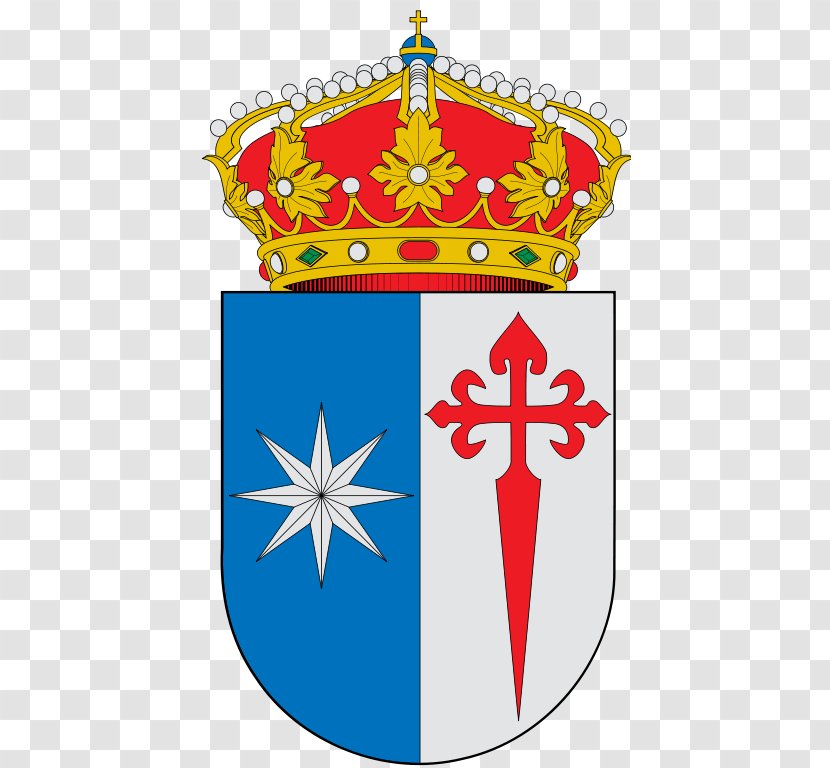 Carcaboso Escutcheon Gules Field Or - Spain Transparent PNG