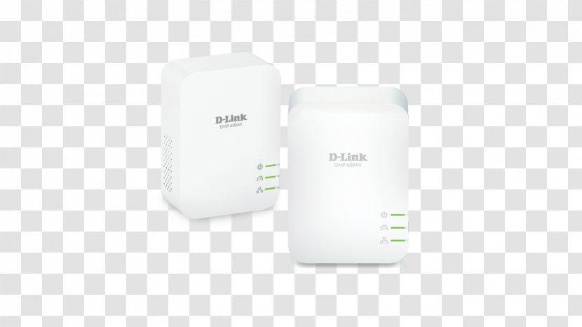 Wireless Access Points Product Design D-Link DHP-701AV PowerLine AV2 2000 Gigabit Network Extender Kit - Electronic Device - Powerline Transparent PNG