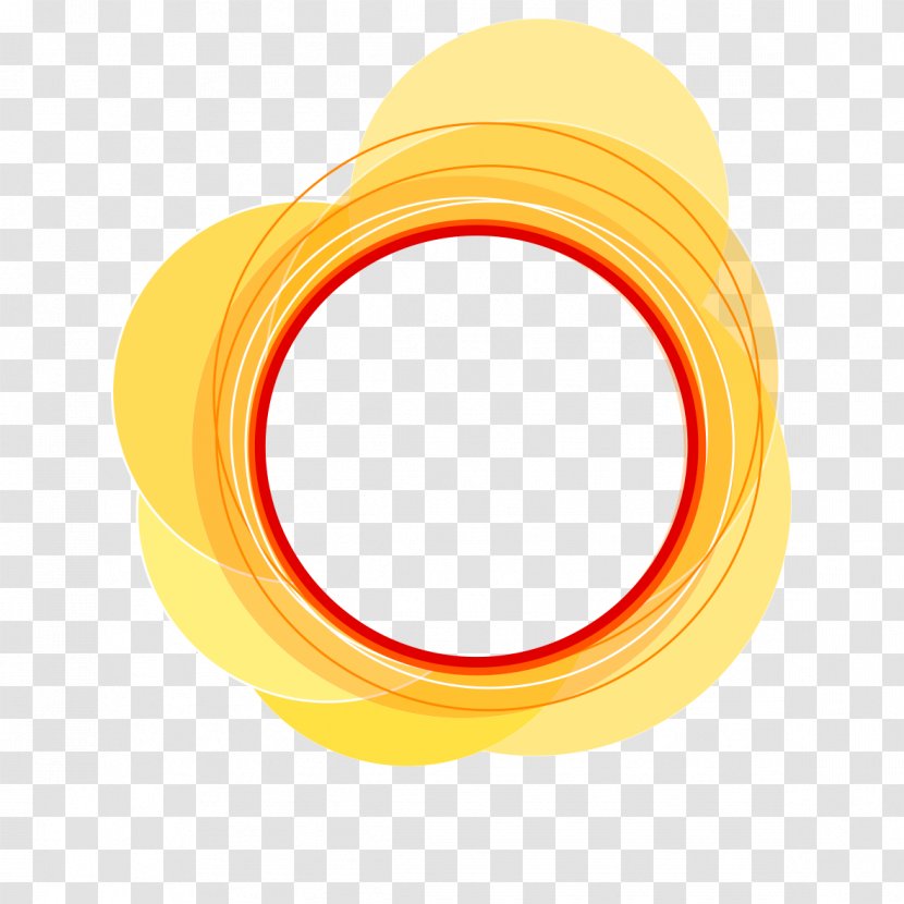 Yellow Google Images - Simple Circle Ornament Transparent PNG