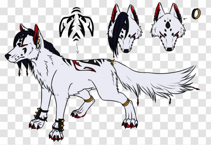Siberian Husky Dog Breed Illustration Cartoon - Demon Wolf Coloring Pages Transparent PNG