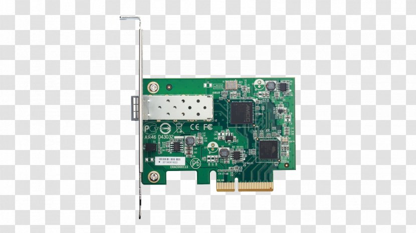 10 Gigabit Ethernet Network Cards & Adapters PCI Express - Ip Card Transparent PNG