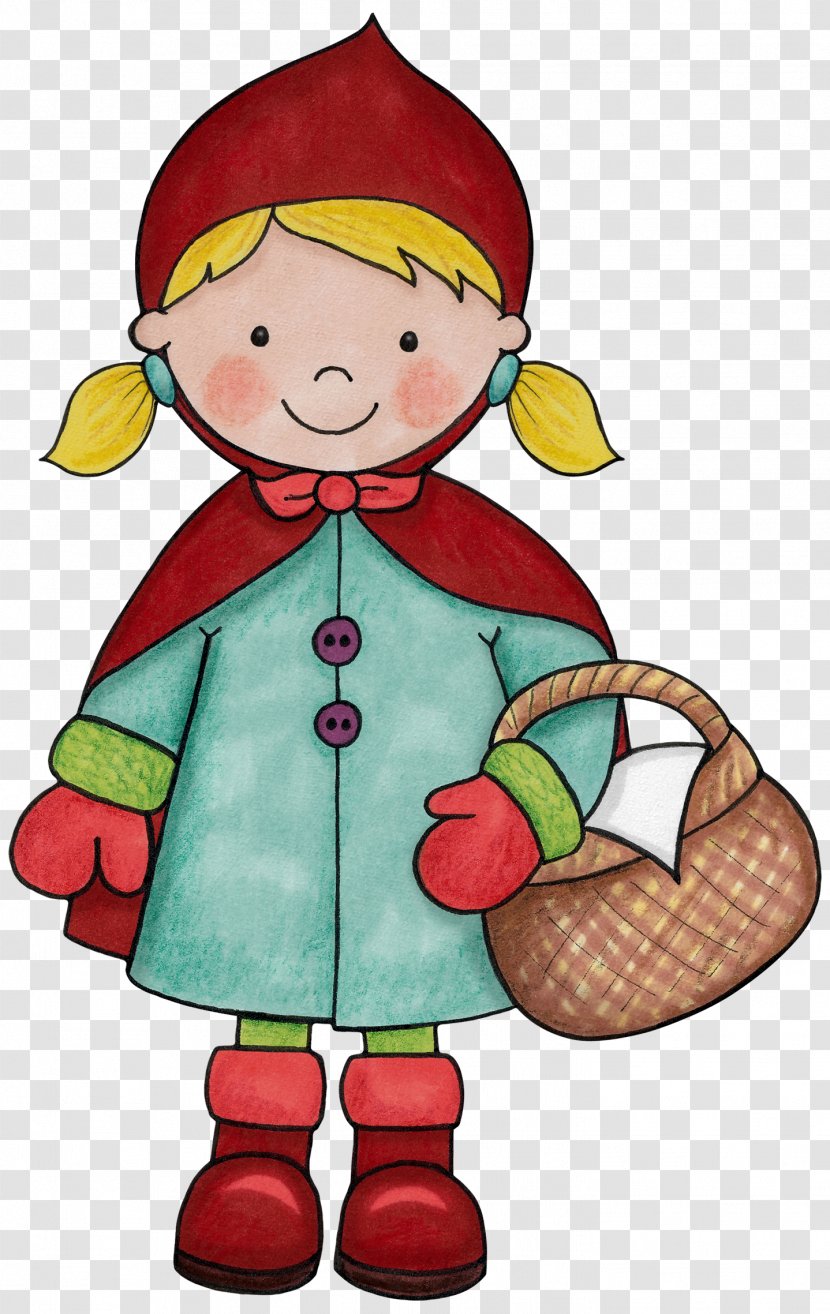 Little Red Riding Hood YouTube Gray Wolf Clip Art - Christmas Decoration - Youtube Transparent PNG