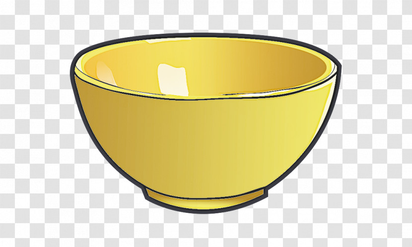 Mixing Bowl Yellow Bowl M Bowl Transparent PNG