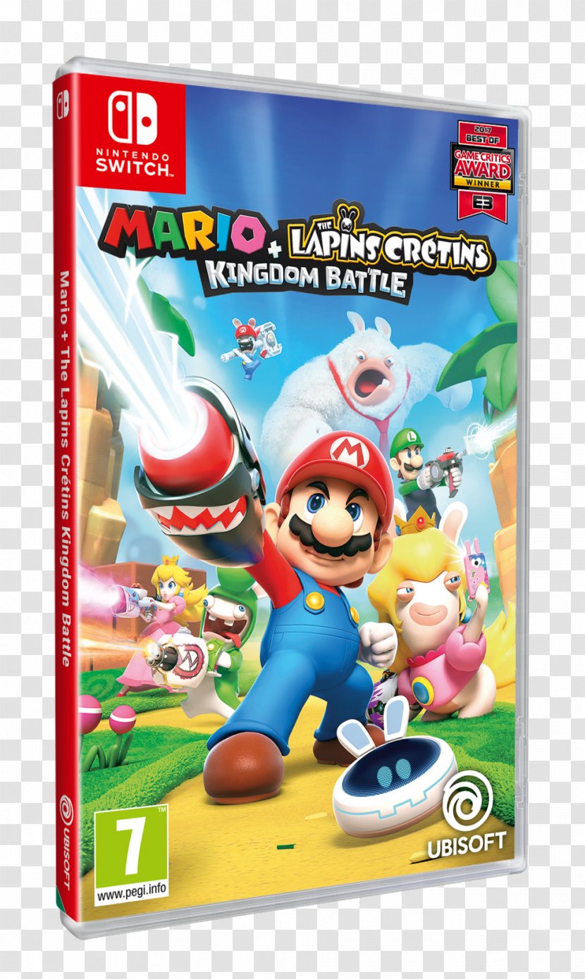 Mario + Rabbids Kingdom Battle Nintendo Switch Bros. Luigi - Tennis - Bros Transparent PNG