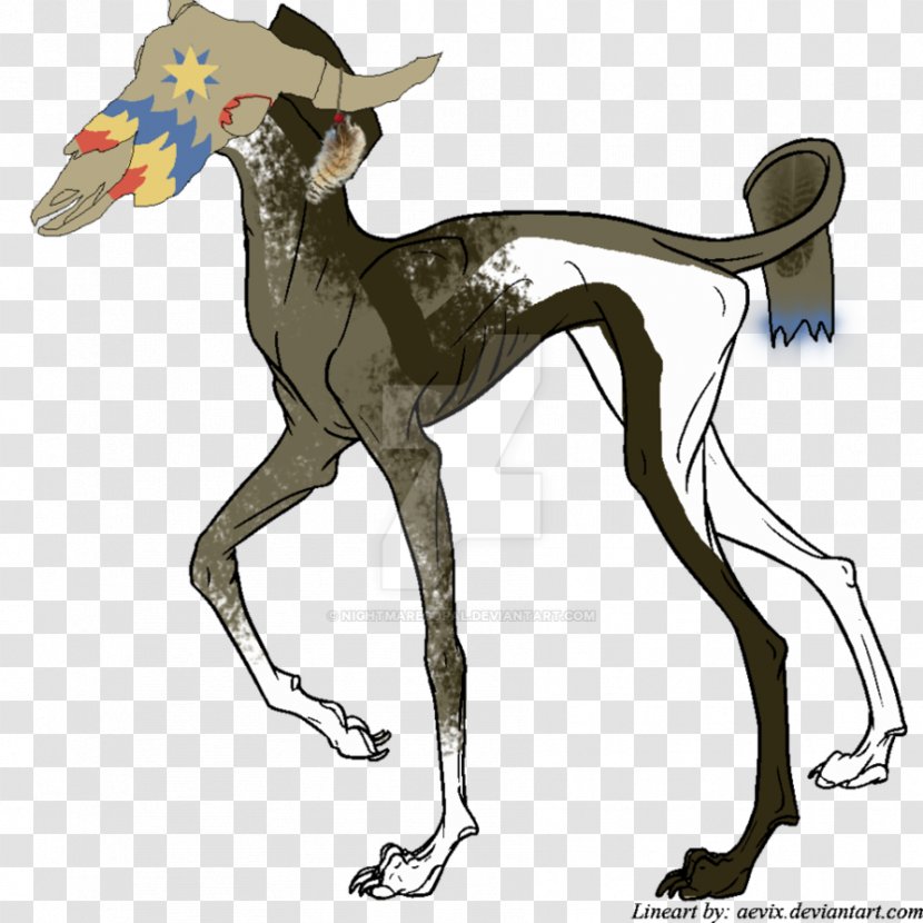 Italian Greyhound Spanish Sloughi Whippet - Horse Transparent PNG