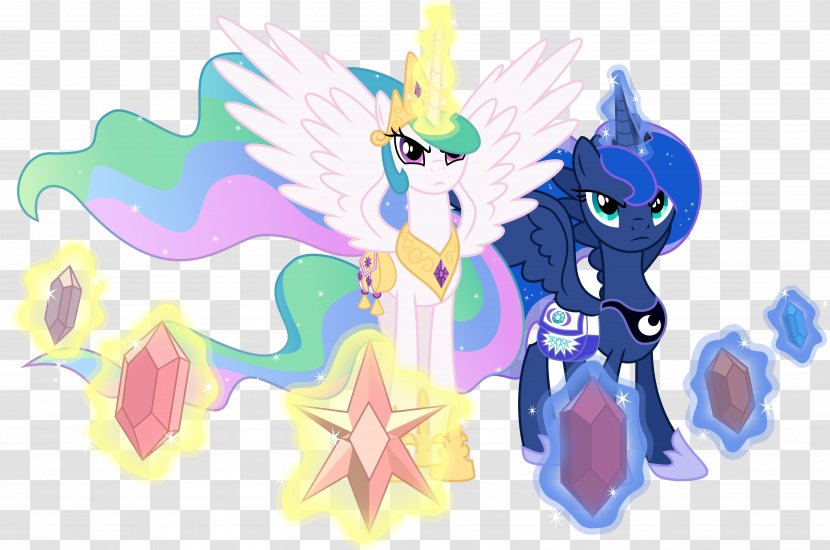 Princess Celestia Luna Twilight Sparkle Pony DeviantArt - Watercolor - Family Harmony Transparent PNG
