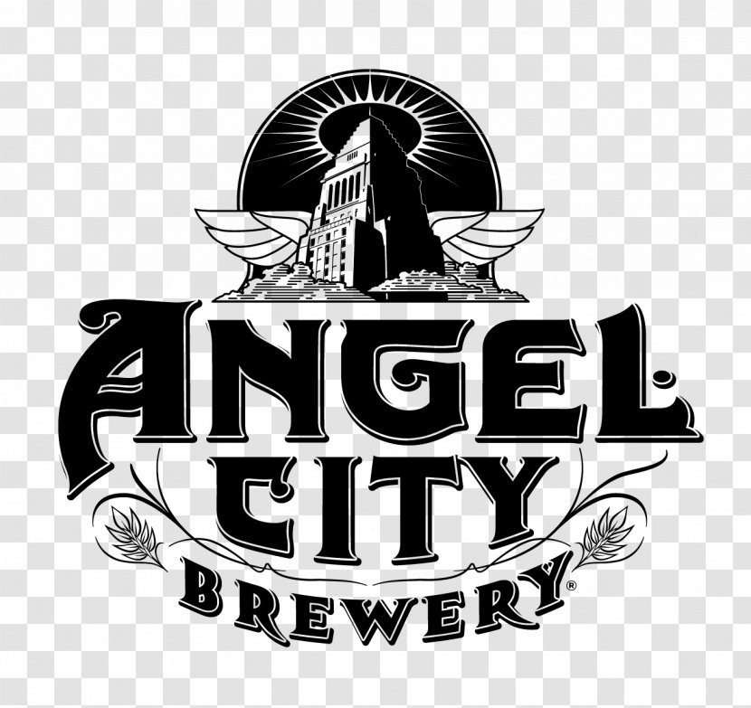 Angel City Brewery Beer Brewing Company Schwarzbier India Pale Ale - Label Transparent PNG