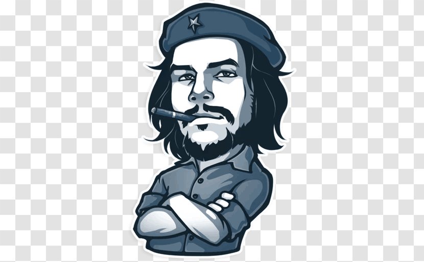 Che Guevara Che: Part One Telegram Sticker Advertising - Gentleman Transparent PNG