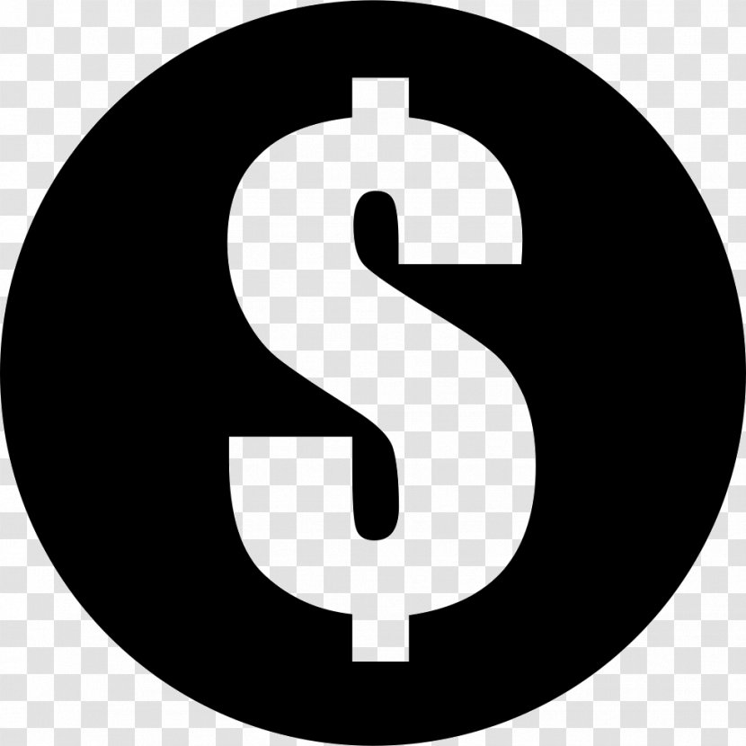 Currency Symbol Guatemalan Quetzal United States Dollar Money - Black And White - Euro Transparent PNG