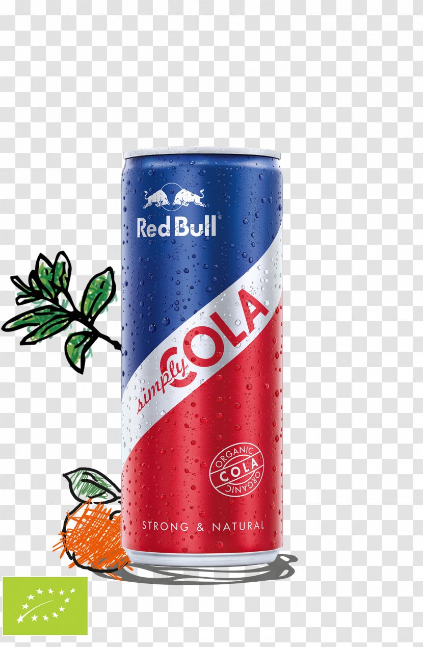 Red Bull Simply Cola Fizzy Drinks Energy Drink - Carbonation - Natural Cosmetics Transparent PNG