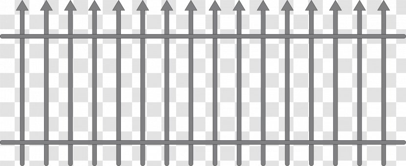 Antinea Suites And Spa Hotel Grille - Monochrome - Iron Fence Vector Transparent PNG