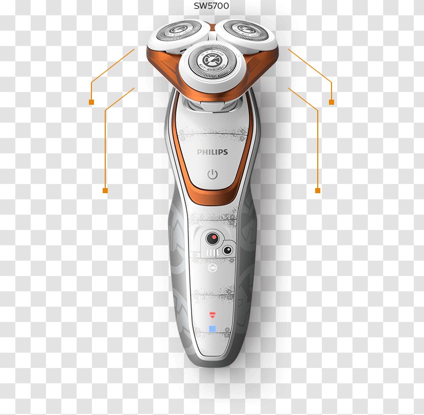 BB-8 Stormtrooper Philips Electric Razors & Hair Trimmers Star Wars - Shaving Transparent PNG